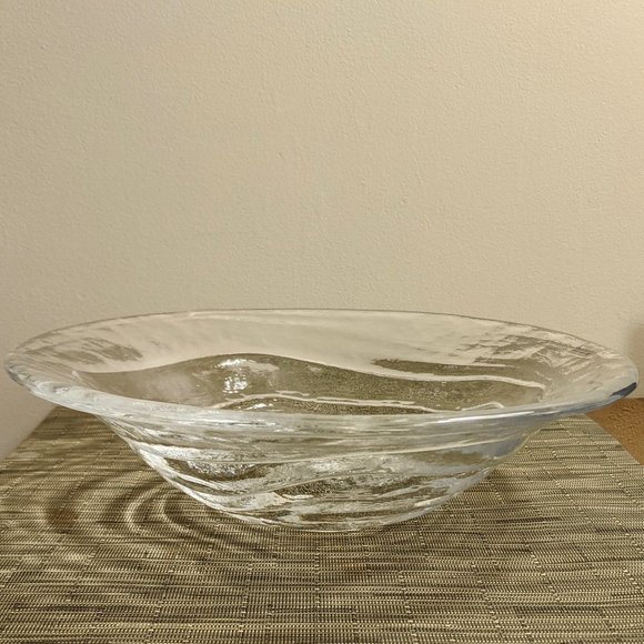 Simon Pearce Handblown Glass Thetford Bowl
